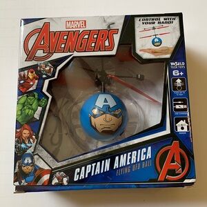 New In Box- Marvel Avengers - Captain America - flying ball